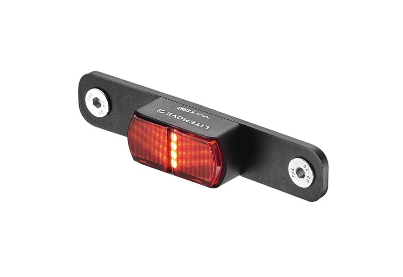 Litemove zadné svetlo TS-SP pro E-Bike, pre nosič roztec otvoru 80mm