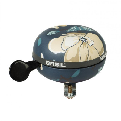 Basil MAGNOLIA BIG BELL - Zvonček na bicykel s kvetinovým vzorom