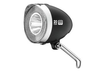 XLC LED svetlo Retro, reflektor 35Lux, čierna