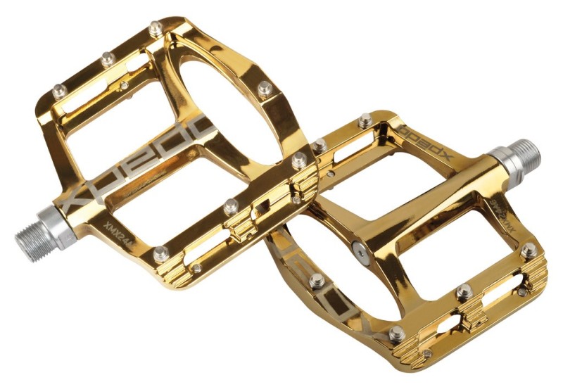 Xpedo Spry AM/MTB/Trail platformové pedále XMX24AC zlatá