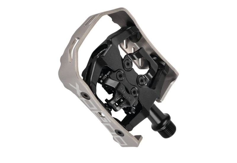 Xpedo Milo Combi MTB/Trekking platformové/nášľapové pedále XCF-13AC čierna/strieborná