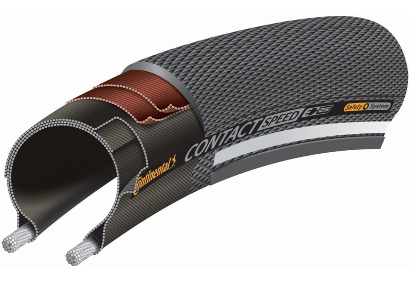 Continental plášť na bicykel Contact Speed 700 x 32C  (32-622), drôtené