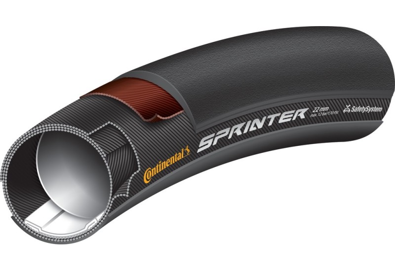 Continental plášť na bicykel s dušou Sprinter   (), 