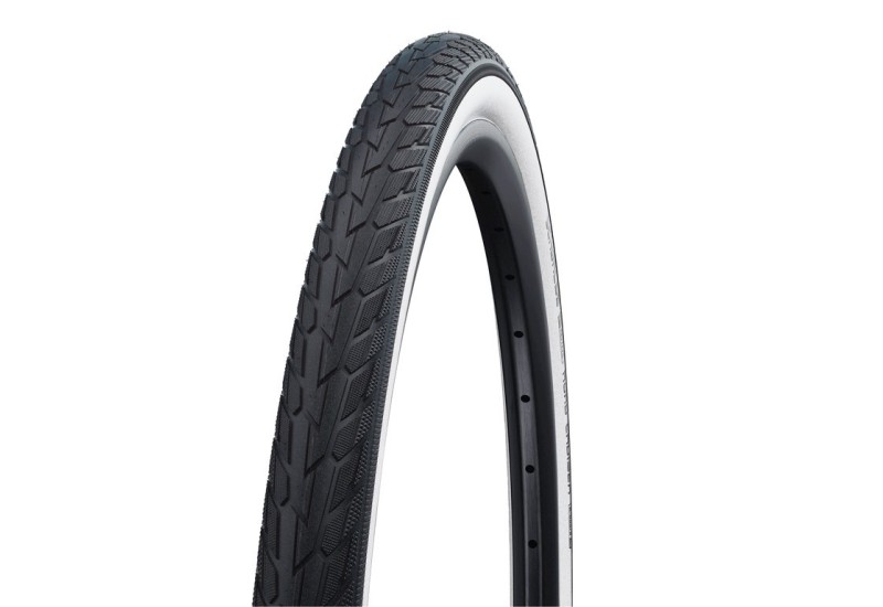 Schwalbe plášť na bicykel Road Cruiser HS484 Green 26 x 1.75 (47-559), drôtené 26x1.75" 47-559biele bocn.-TwinSkinKG SBC