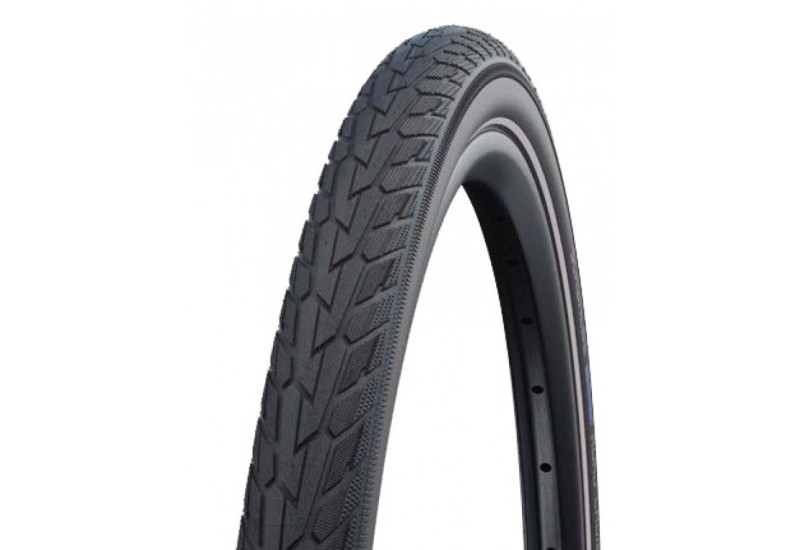 Schwalbe plášť na bicykel Road Cruiser HS484 700 x 40C 28 x 1.60 (42-622), drôtené 28x1.60"42-622 crn/káv.-TSkin Refl.KG GC