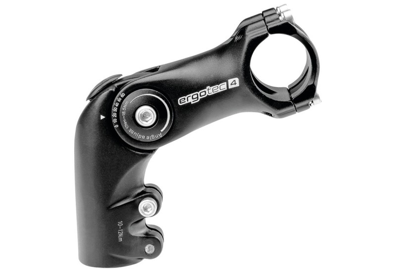 Humpert A-Head predstavec Ergotec Octopus 50 Al, čierna, 1 1/8",Ø 31,8mm,90mm