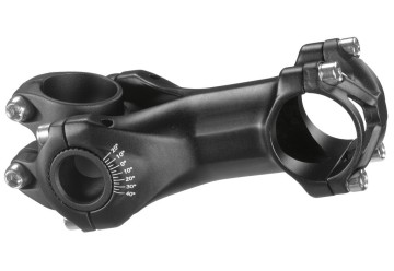 Humpert A-Head Predstavec Ergotec Swell-R Eco Al,čierna1 1/8",31.8mm,uhol -20/+40°,80mm
