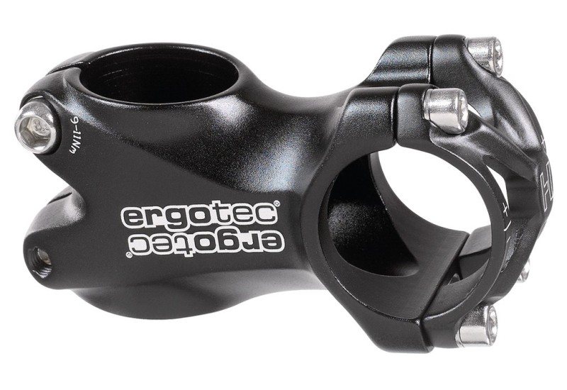 Humpert A-Head predstavec Ergotec Piranha Al, čierna, 1 1/8",Ø 31,8mm,50mm, 6°