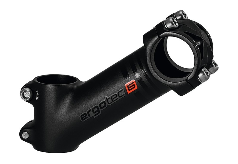 Humpert A-Head predstavec Ergotec High Piranha 2 Alu, čierna, 1 1/8",Ã 31,8mm,110mm, 35Â°