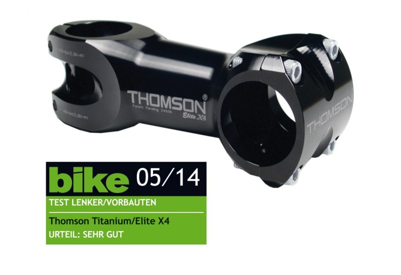 Thomson A-Head predstavec Elite X4 čierna 1-1/8" x 0° x 60mm x 31,8mm uch.rid.