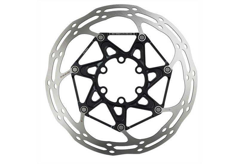 SRAM Brzdový kotúč Rotor Centerline Ø 180 mm crn 2dílný, Rounded