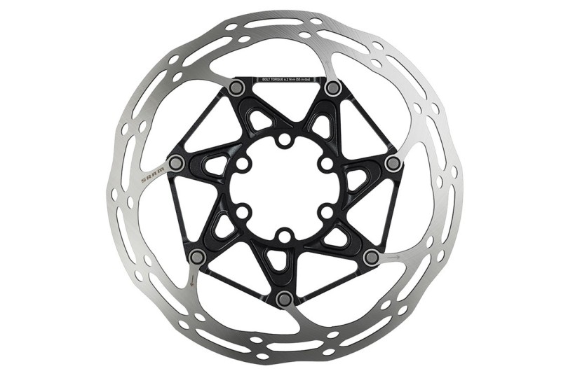 SRAM Brzdový kotúč Rotor Centerline Ø 180 mm crn 2dílné, CenterLock, Rounded