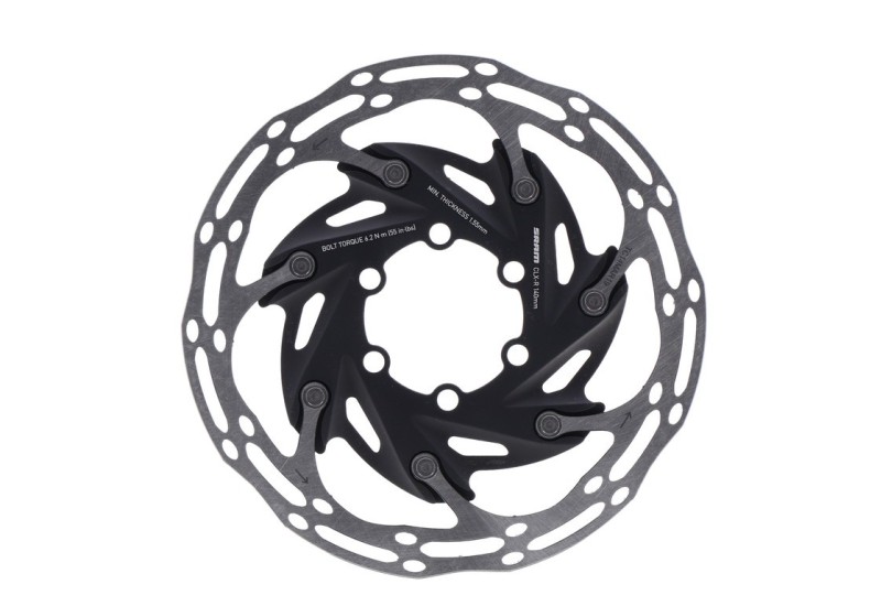 SRAM Brzdový kotúč Rotor Centerline X Road Ø 140mm, 6-der,ocel, 2-dílný,kulatý