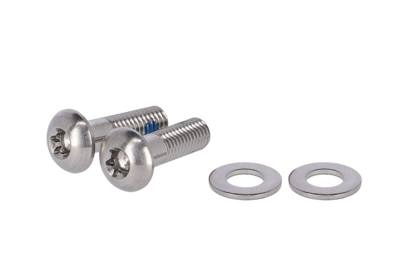 SRAM šróby p.adaptér kotúčové brzdy 00.5318.005.012 Stainless 2 ksT25 17mm