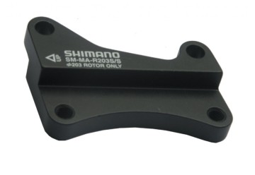 Shimano adaptér pro intern. standard, z.kolo pro 203mm kotúč,
