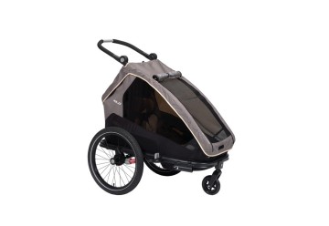 XLC detský závesný vozík, 20" Mono S BS-C09 šedá/béžová/antrazit