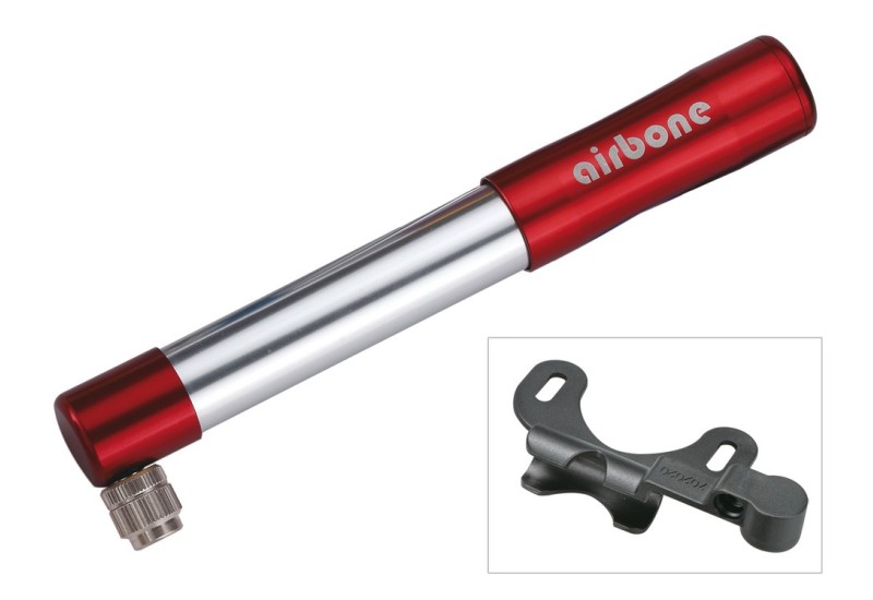 Airbone Minipumpa ZT-505 AV, 185mm, červená, vcetne dráku