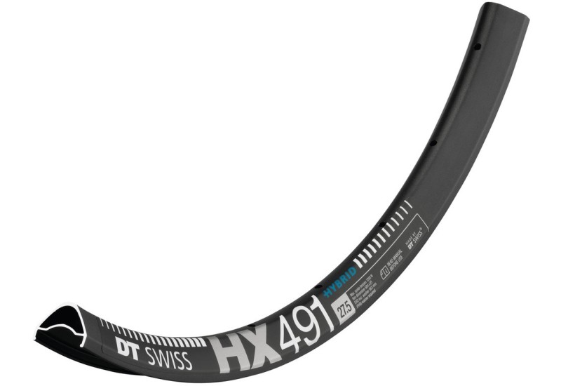 DT Swiss Ráfek HX 491 27,5"/25mm čierna 584-25 prumer ventilu 6,5mm 32 dier