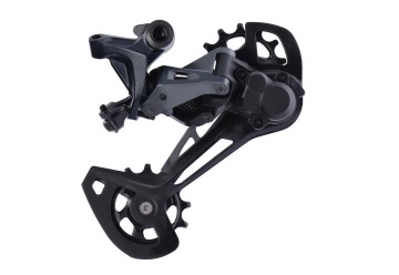 Shimano prehadzovačka SLX Shadow Plus, dlhé ramienko, čierna, pre 12 rýchlostí, IRDM7120SGS