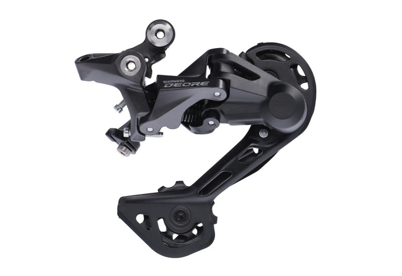 Menic Shimano DEORE RD-M4120, 10-/11-st, cerná,Top Normal,dl.vodítko