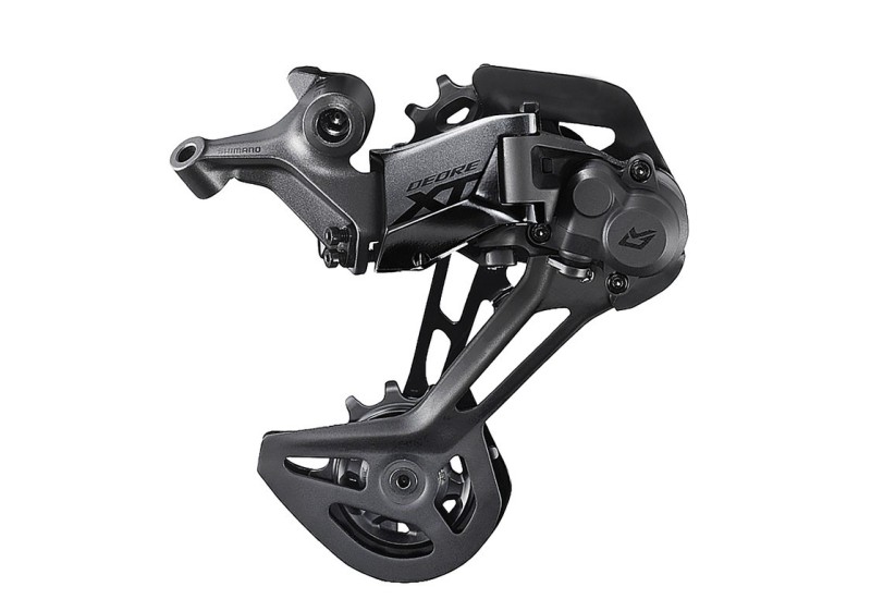 Shimano prehadzovačka XT M8130 pre 11 rýchlostí super dlhé ramienko Shadow+ pre E-bike 