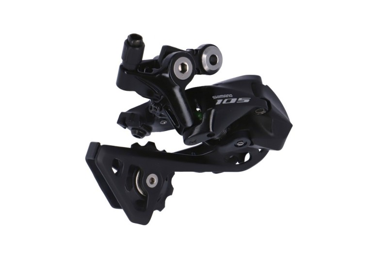 Shimano prehadzovačka 105 RDR7000, krátke ramienko, čierna, pre 11 rýchlostí, IRDR7000SSL