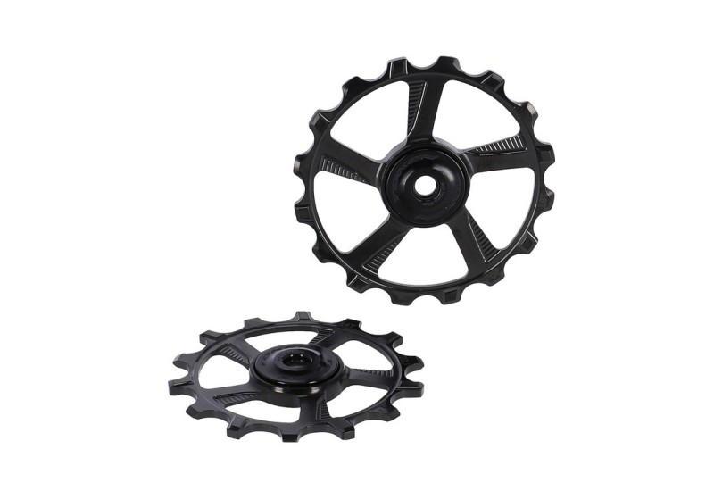 Kladka prehazov-set TOKEN MTB Skinny Fat, cerná, pro Sram & Shim. 12s MTB 14/16T