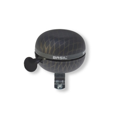 Basil NOIR BELL - Zvonček na bicykel s vzorom