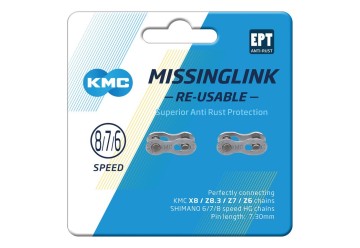 KMC Missinglink 7/8R EPT Silber, strieborná, C78EPTR73