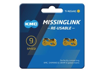 KMC Missinglink 9R Ti-N Gold, zlatá, C09GR0000