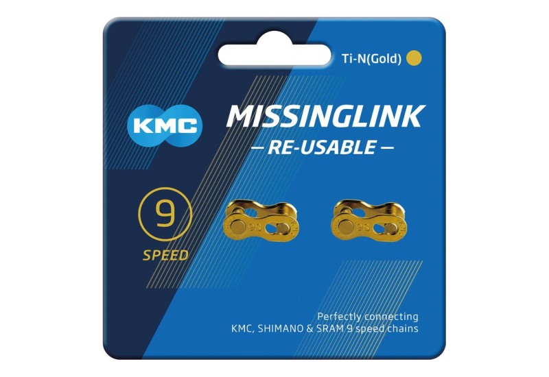 KMC Missinglink 9R Ti-N Gold, zlatá, C09GR0000 KMC Missinglink 9R Ti-N Gold, zlatá, C09GR0000