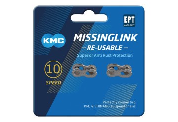 KMC Missinglink 10R 10R EPT, strieborná, C10EPTR00