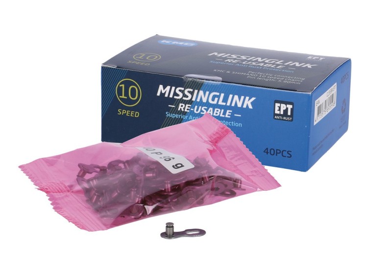 KMC Missinglink 10R 10R EPT xxl-bal., strieborná, WC10EPTR0