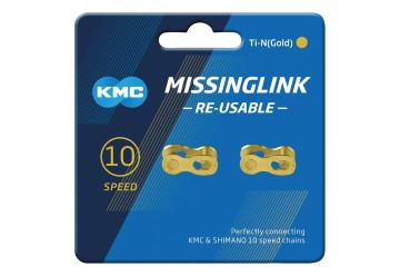KMC Missinglink 10R Ti-N Gold, zlatá, C10GR0000