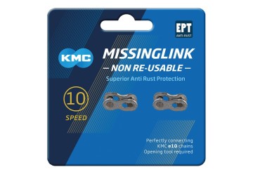 KMC Missinglink 1/2x11/128" 10NR EPT, strieborná, C10EPTNR0