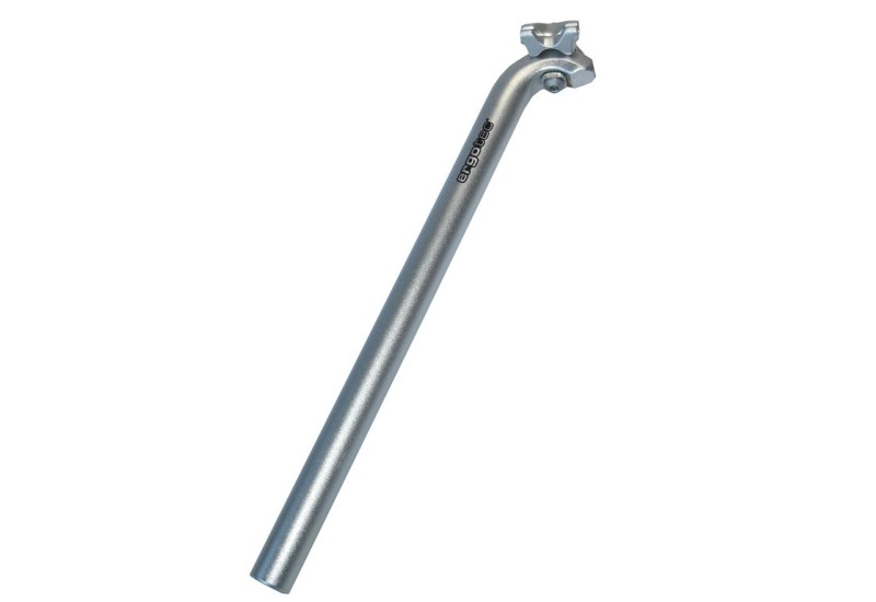 Humpert petentná sedlovka Ergotec Hook, priemer 26.4 mm, Al 6061 T6,strieborná