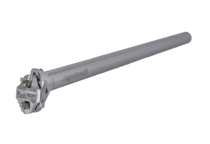 Humpert hliníková patentná sedlovka Atar 31,6 mm strieborná