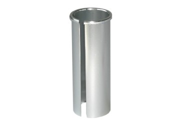 Humpert hliníkové kalibračné puzdro pre sedlovky 27,2 mm, trubka 28,6 mm strieborná