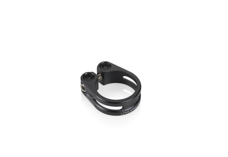 XLC hliníková sedlová objímka PC-A01 34,9 mm čierna