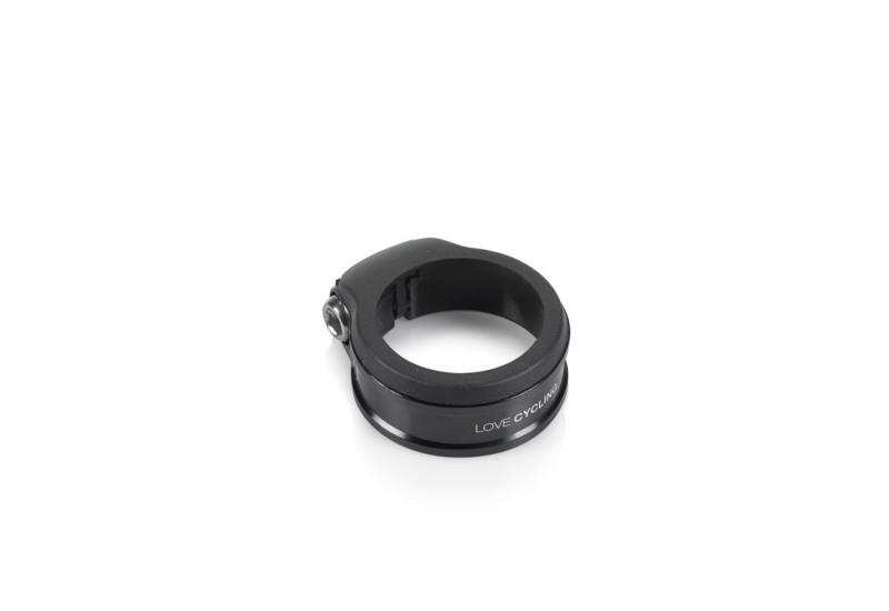 XLC hliníková sedlová objímka s tesnením PC-A02 34,9 mm čierna