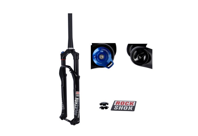 Rockshox odpružená predná vidlica Reba RLSA 100mm 29"tap,crn,15x100,Cr.MC,51offs,D.A8