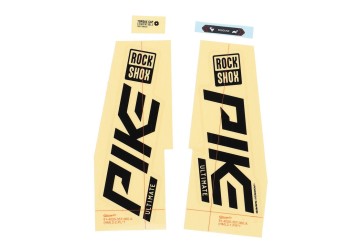 Rockshox Vidlice DecalKit RockSh.Pike Ult. 27/29" 11.4018.105.046,lesk čierna pro strieborná