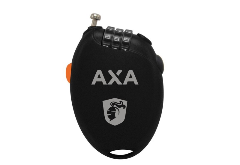 Axa lanový zámok na bicykel Roll čierna