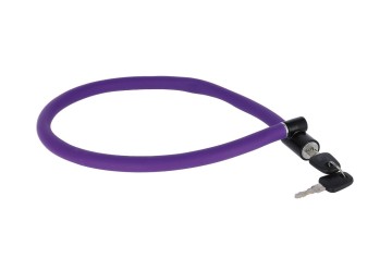 AXA lanový zámok na bicykel Resolve fialová Délka 60cm Ø6mm fialová
