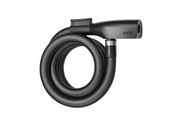 AXA lanový zámok na bicykel Resolve čierna Délka 120cm Ø15mm čierna
