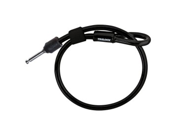 Trelock doplnkové lano ZR310 pre rámový zámok RS 350/450/451 na bicykel čierna ZR 310 pro RS 350/450/451