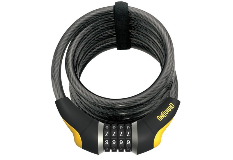 Onguard lanový zámok na bicykel Dobberman Combo 8031 čierna