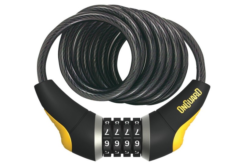 Onguard lanový zámok na bicykel Dobberman 8032 čierna