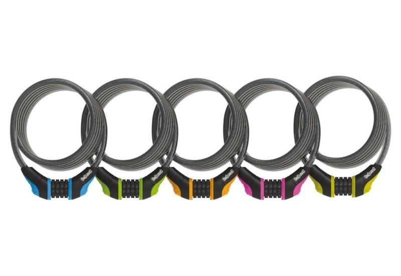 Spira.kabel.zámek Combo Onguard Neon