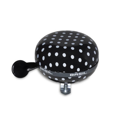 Basil POLKADOT BIG BELL - Zvonček na bicykel s bodkovaným vzorom